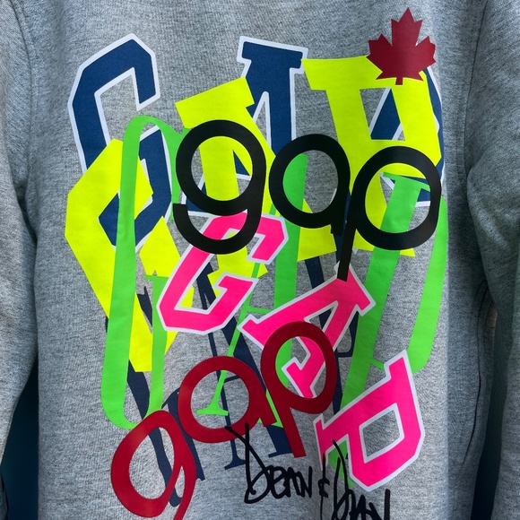 2018 Gap x Squared Grey Sweatshirt - Picture 3 of 11